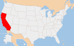 California 地図