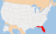 Florida 地図