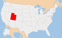 Utah 地図